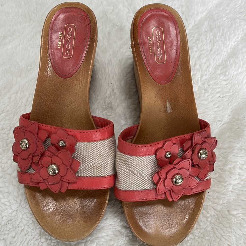 COPY - Coach Sandals cork platform